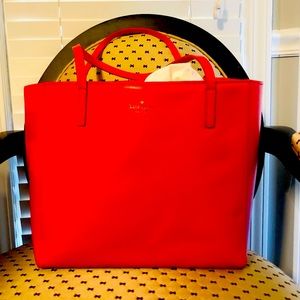 Kate Spade White Street Tote in color Prickly Pear NWT!